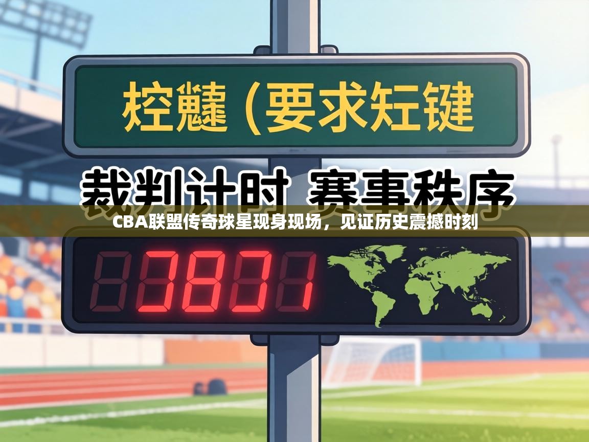 CBA联盟传奇球星现身现场,见证历史震撼时刻 第1张